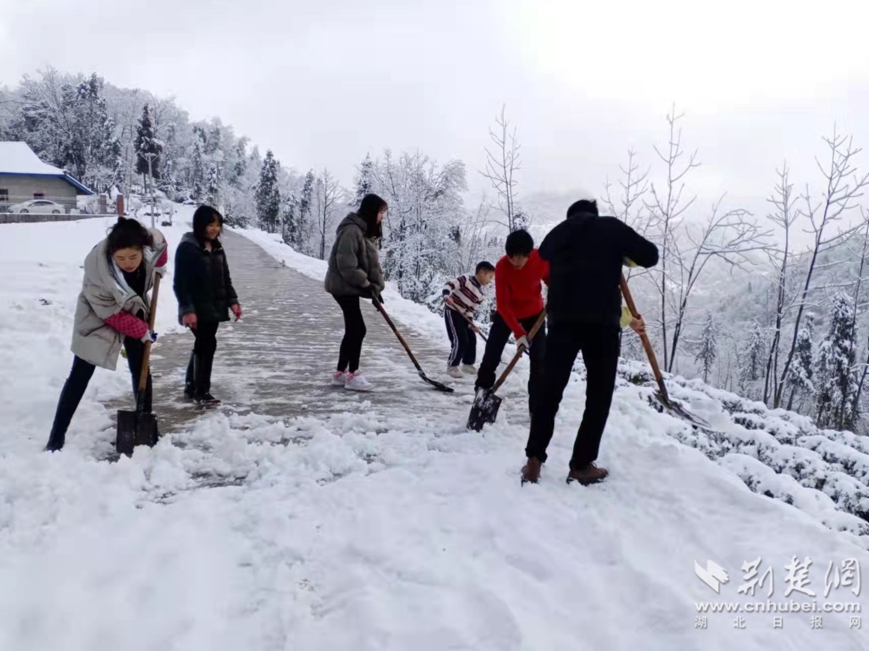 新春走基层 五峰渔洋关:寒冬里别样的温暖-荆楚网-湖北日报网