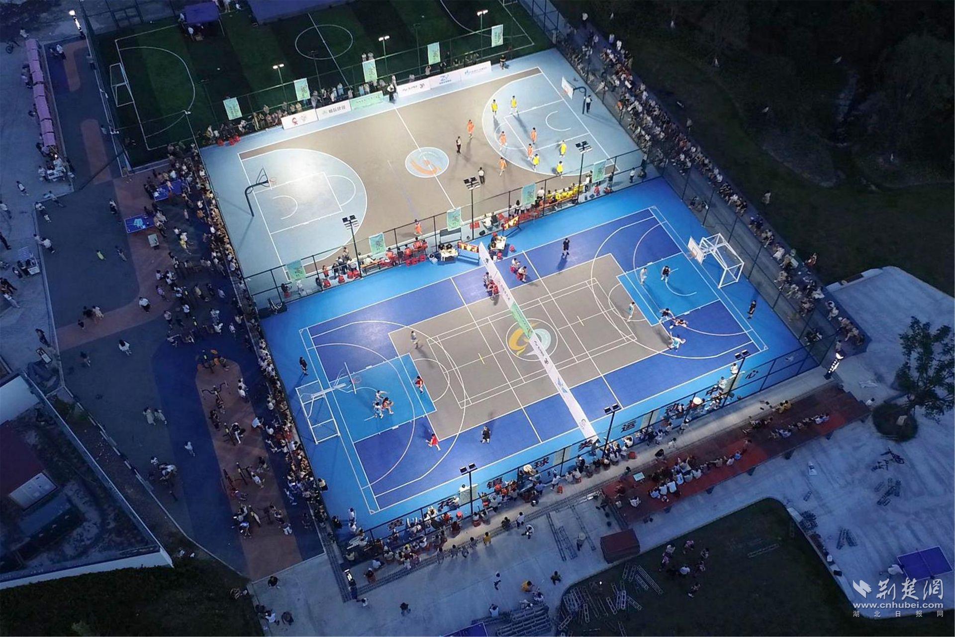 北北北部的篮球狂欢节开始