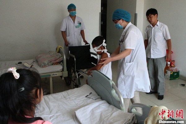 山西警方披露男童眼部被伤害案侦破细节