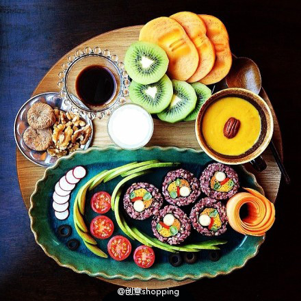 这么艺术的早餐哪里舍得吃 - 宜视界 - 荆楚网宜