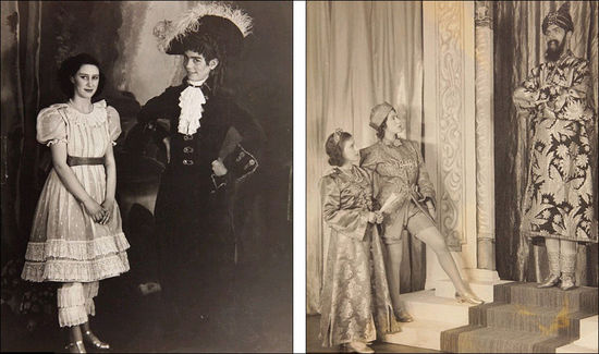 英国女王少女时代出演舞台剧罕见照片曝光(高清组图)