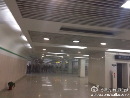 车站很快对乘客进行了疏散