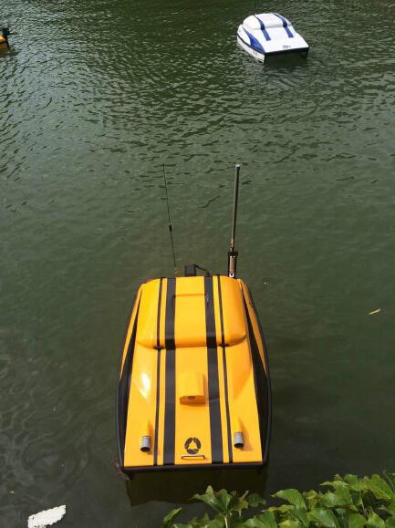 中国最先进全自动测绘无人船全球首发